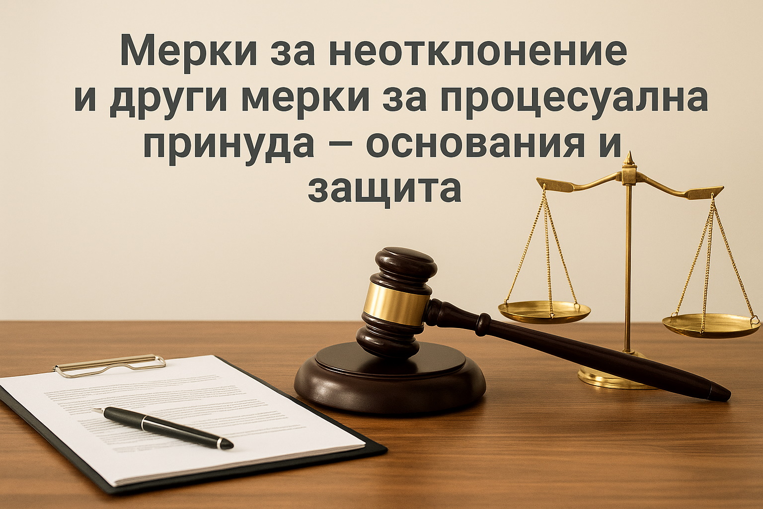 Мерки за неотклонение
